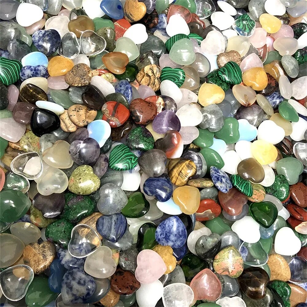 Divine Hearts: 10-Piece Chakra Crystal Set